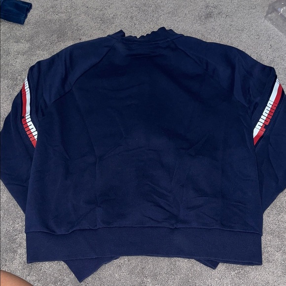 Puma Navy Jacket with Red and White Accents - Picture 2 of 2